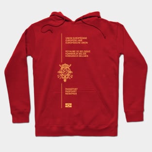 Belgium passport Hoodie